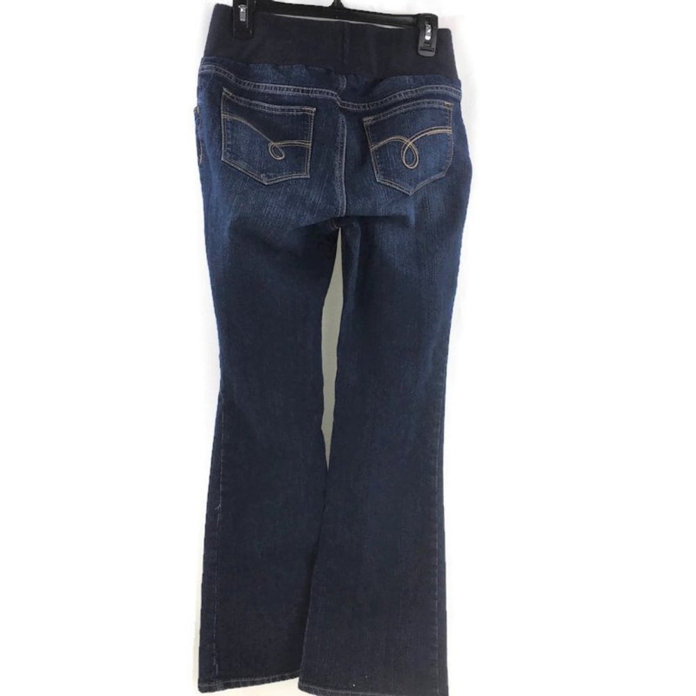 MOTHERHOOD MATERNITY Jeans Boot Cut Sz M Ins. 30.5 - Picture 7 of 7